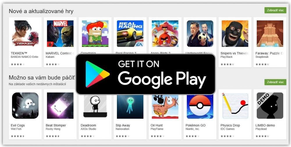 Google Play obchod