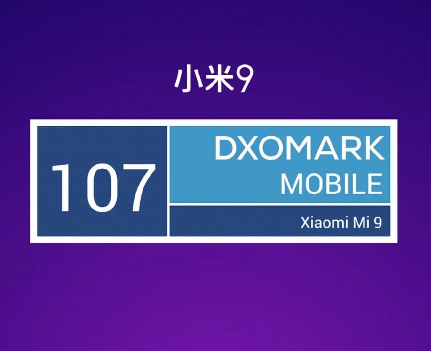 Xiaomi Mi 9 kamera DXOMARK