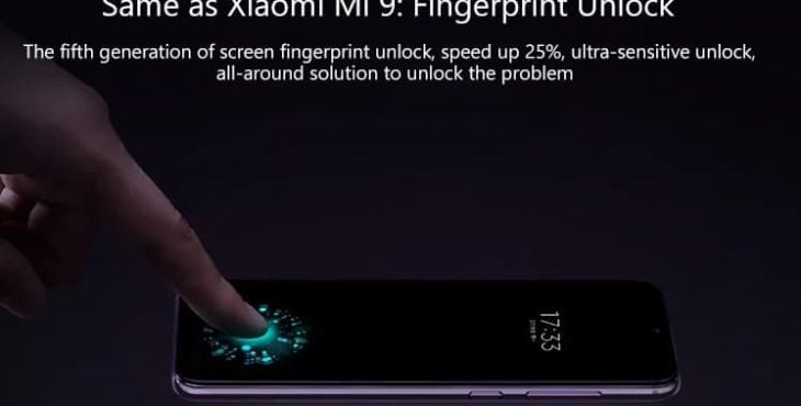 Xiaomi Mi 9SE skener odtlackov prstov v displeji_1