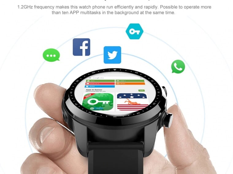 Kospet Brave 4G LTE Smart Watch Phone_aplikacie