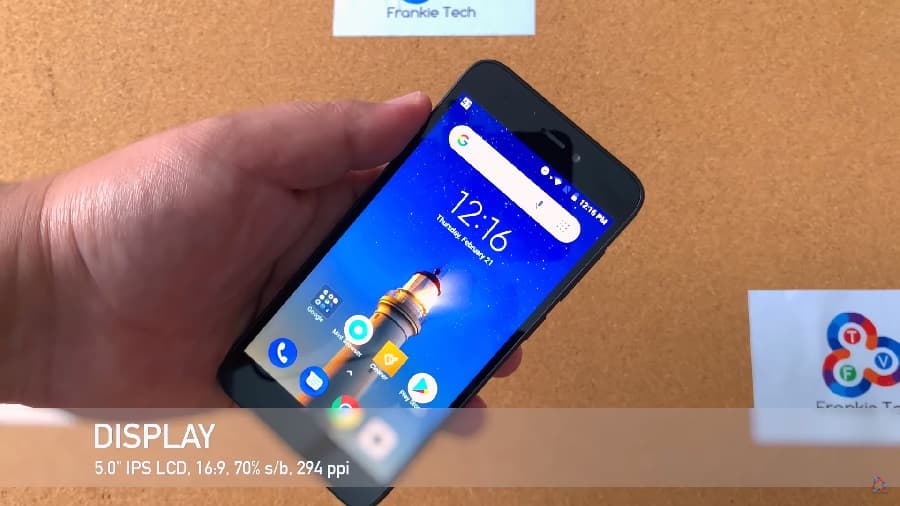 Xiaomi Redmi Go displej recenzia