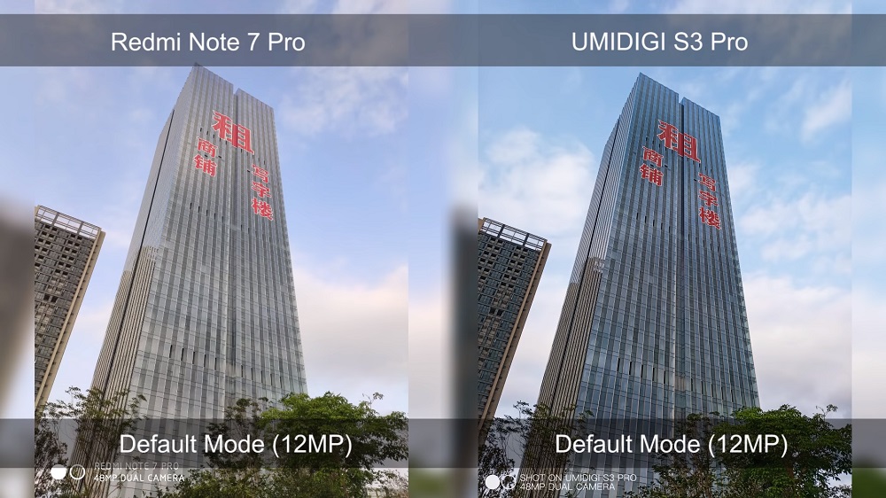 Test kamery Redmi Note 7 Pro vs UMIDIGI S3 PRO