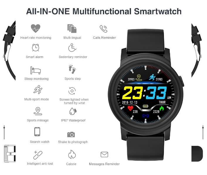 chytre hodinky Smart Watch DK02_funkcie