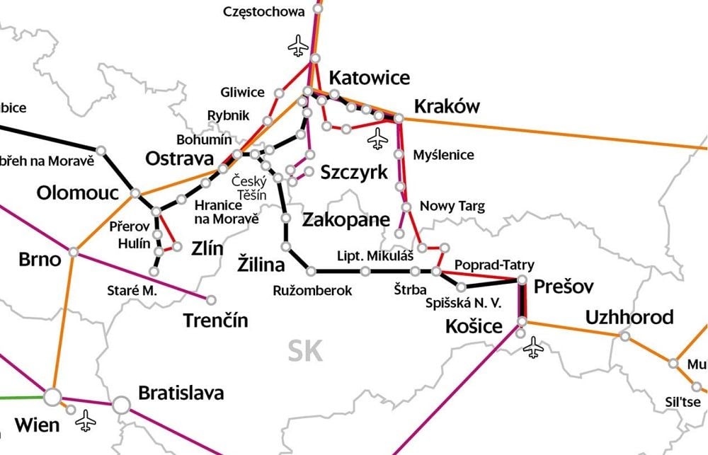 nove Vlaky LEO Expres na Slovensku