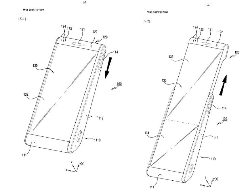 patent samsung rolovatelny displej v smartfone_2
