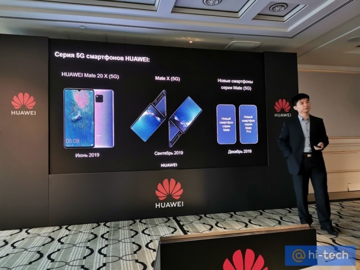 predstavenie 5G verzii Huawei Mate X Huawei Mate 30 PRO