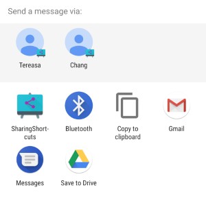 Android Q nova ponuka zdielania suborov