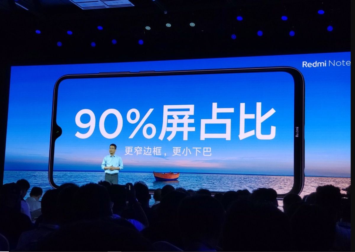 Xiaomi Redmi Note 8 displej