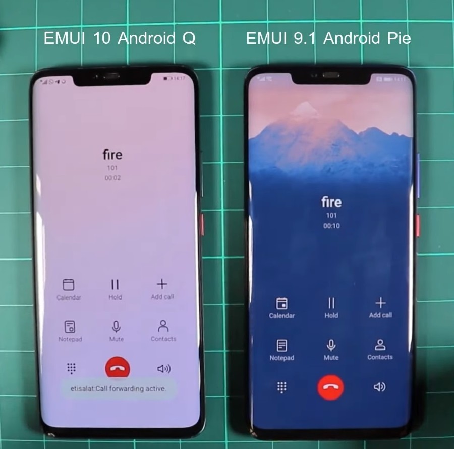 EMUI 10 vs EMUI 9 zmeny v aplikacie hovory