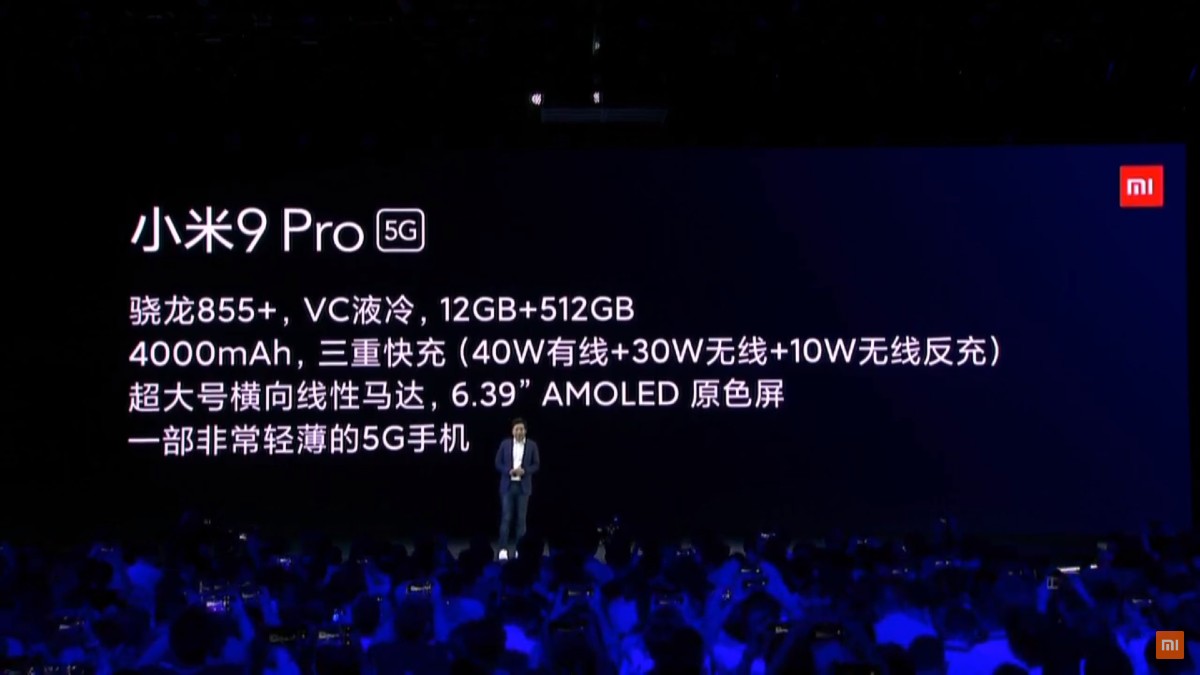 Xiaomi Mi 9 Pro 5G specifikacie rychle nabijanie