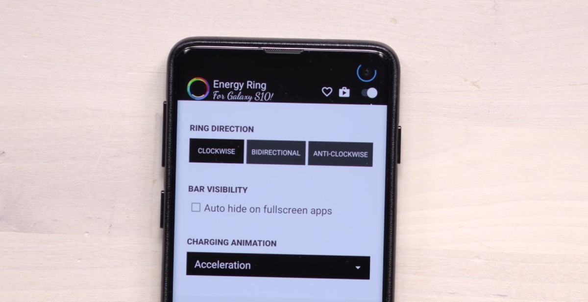 Najlepsie aplikácie pre Android Energy Ring