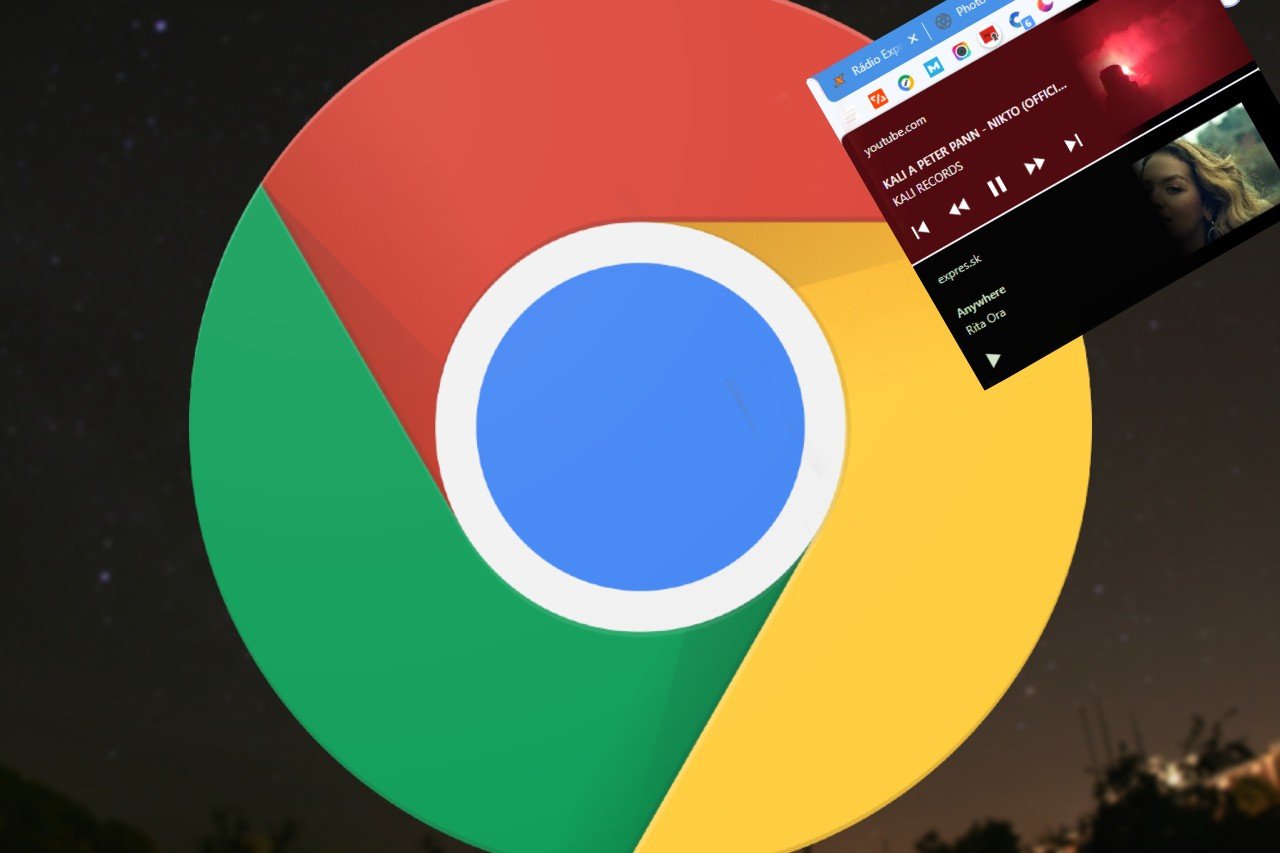 Google Chrome moznosti ovladania multimedialnych suborov