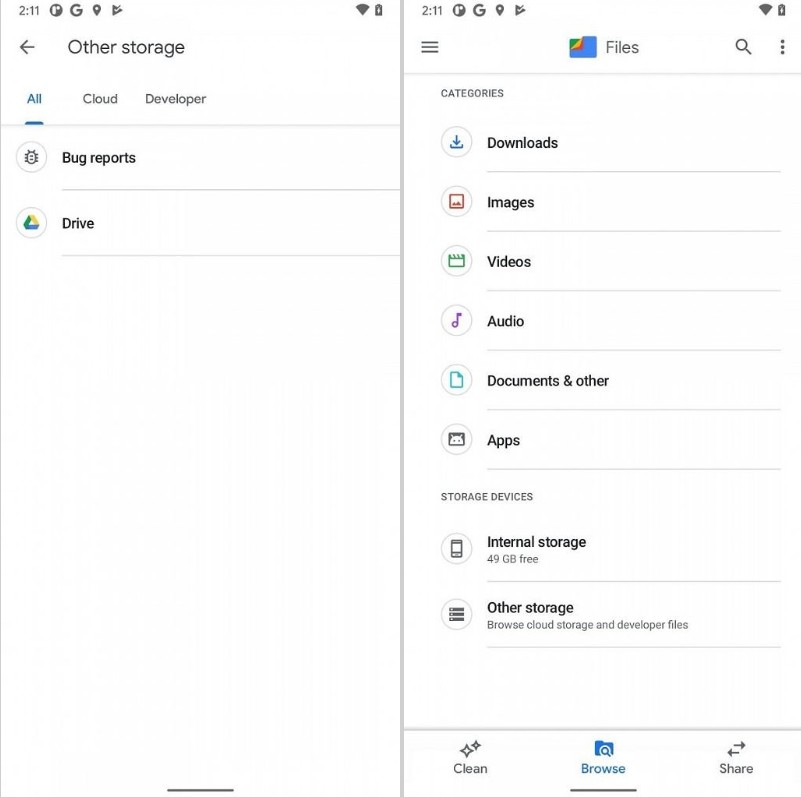 Android 11_nahradenie spravcu suborov aplikaciou Files by Google