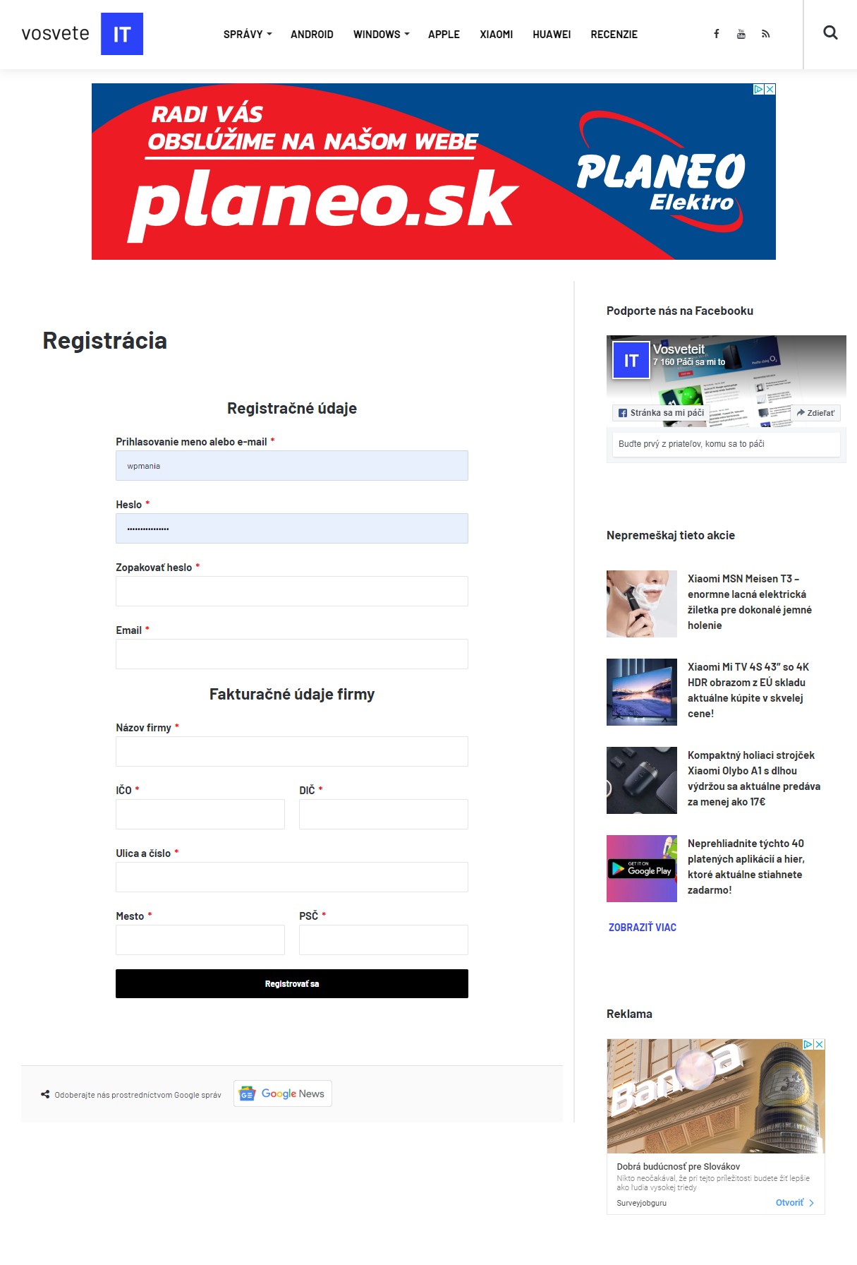 Registrácia Vosveteit sk (1)