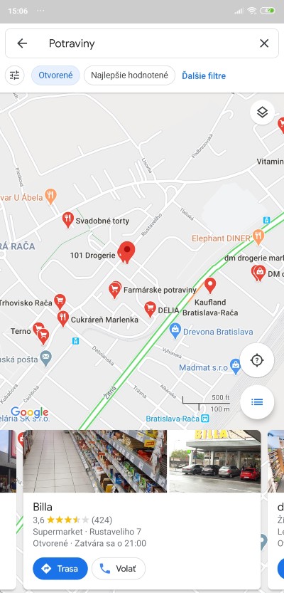 Google Mapy_ako zistit kolko ludi je v obchode_2