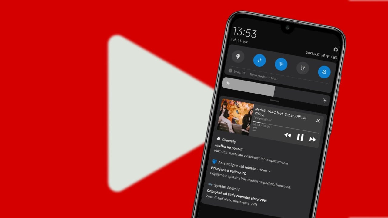 Youtube prehravanie hudby na pozadi
