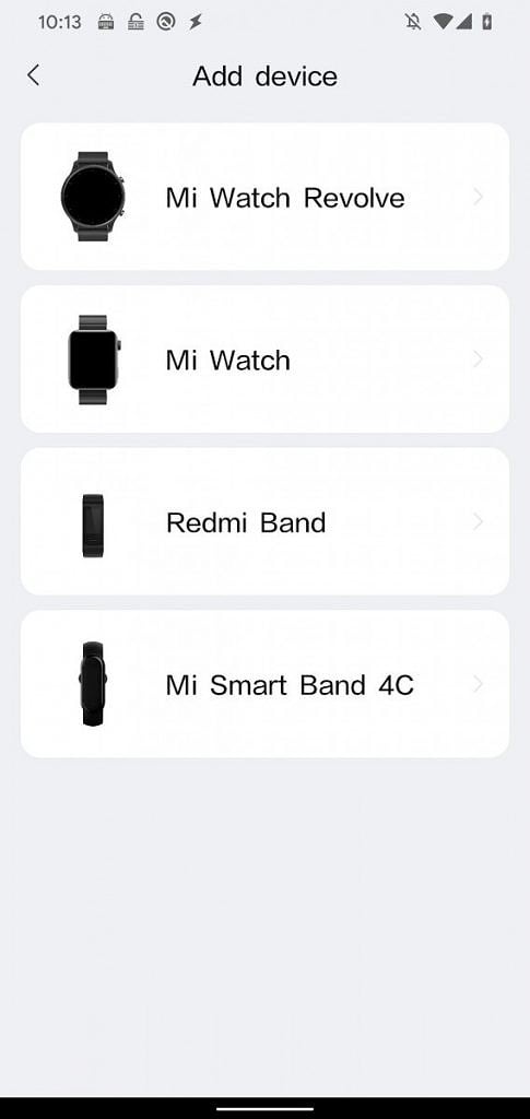 Mi Watch Revolve sa objavili v aplikacii Mi Fit