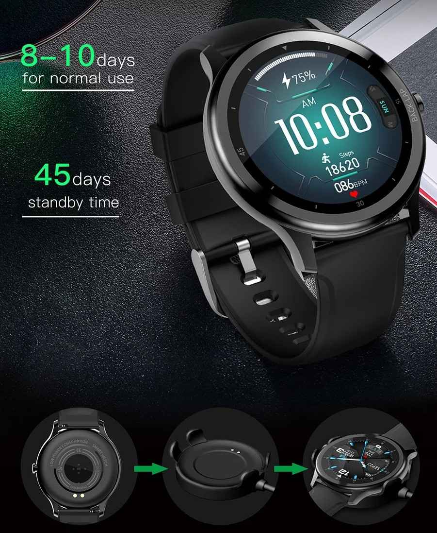 chytre hodinky G28_bateria