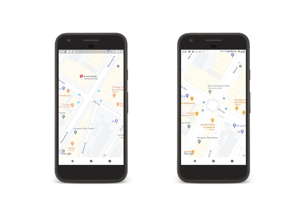Google mapy_nove zobrazenie_uprava ulic a nove informacie