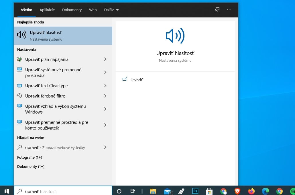 Windows 10_upravenie hlasitosti pre aplikacie_3