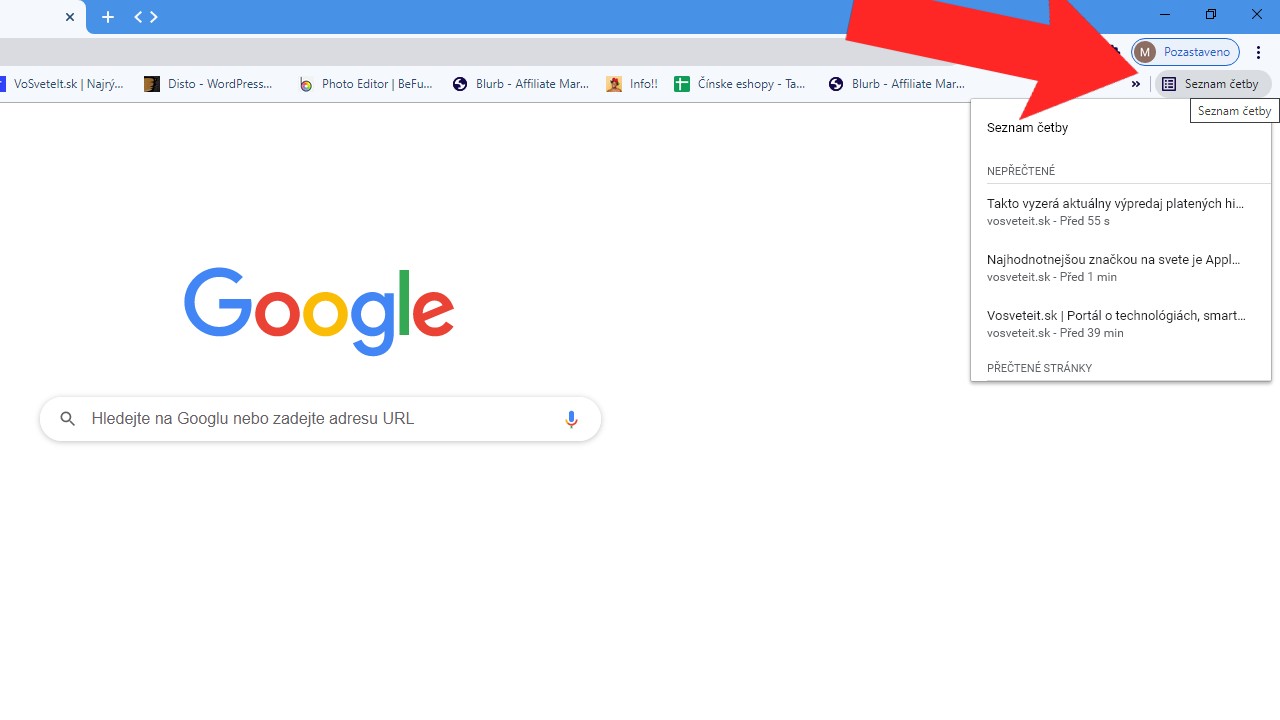 Google Chrome_zoznam odlozenych clankov