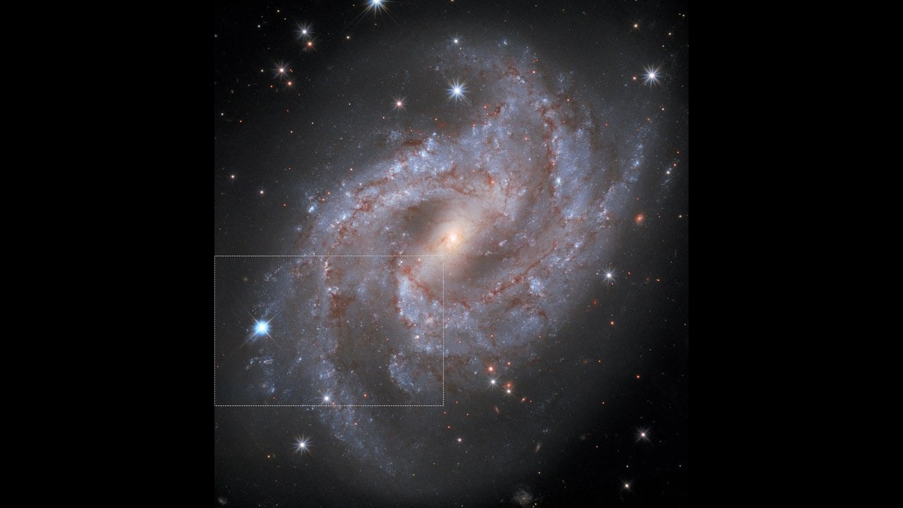 Supernovu SN 2018gv_explozia