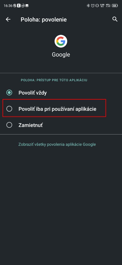 pridanie povolenia sledovania polohy Android_5