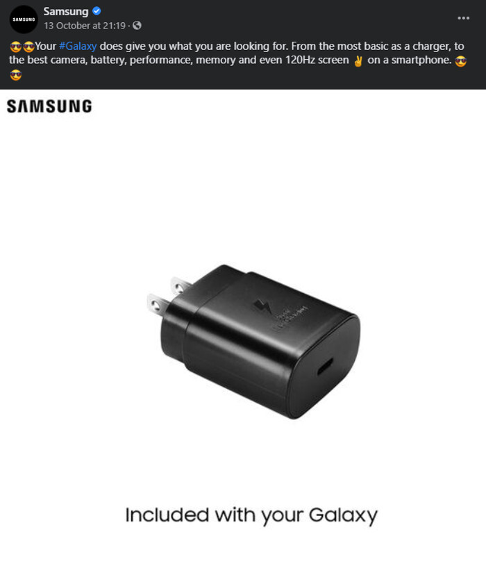 Samsung nabijaci adapter_vysmech voci iphone 12