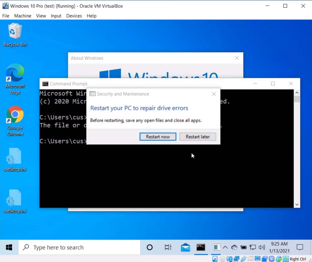 Windows 10 zavazna chyba_spôsobujuca odpalenie disku_3