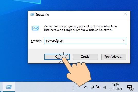 funkcia rychleho startu Windows 10