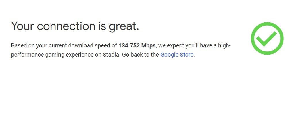 Test rychlosti Google