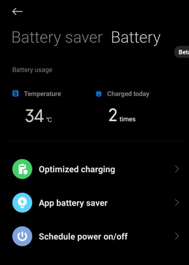 Xiaomi_optimalizacia nabijania baterie