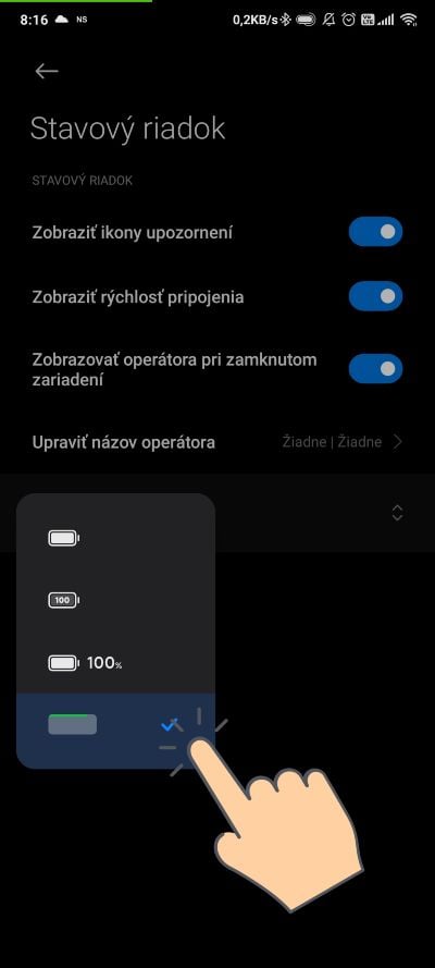 Ako zmenit indikator baterie_Xiaomi_4
