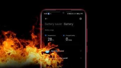 Teplota baterie smartfonu Xiaomi