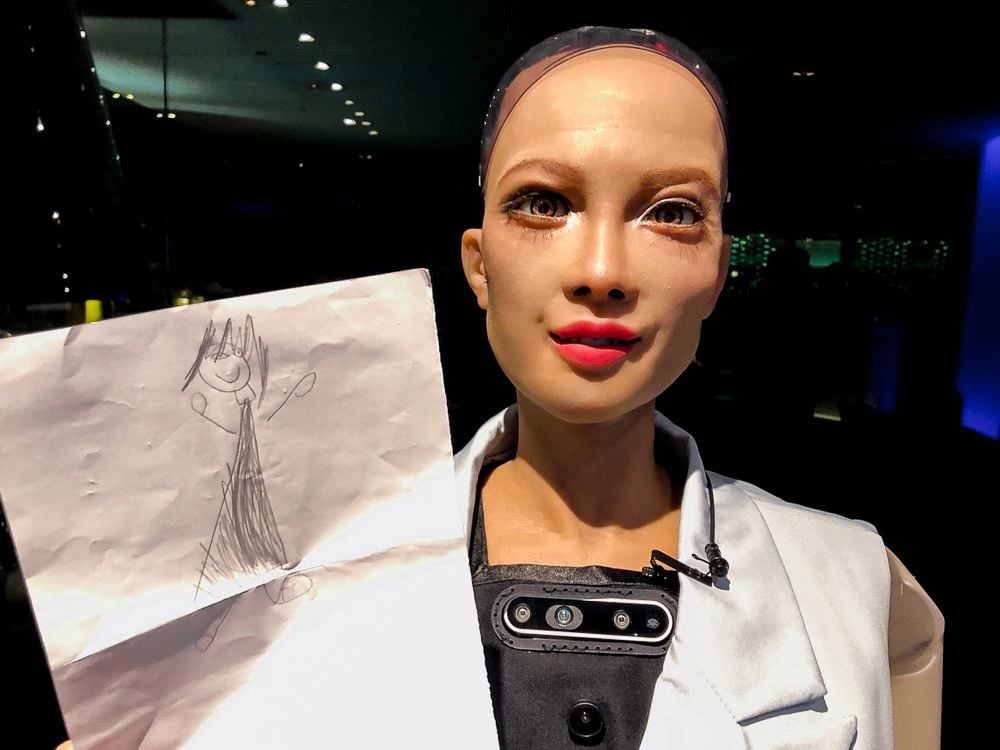 AI robot Sophia