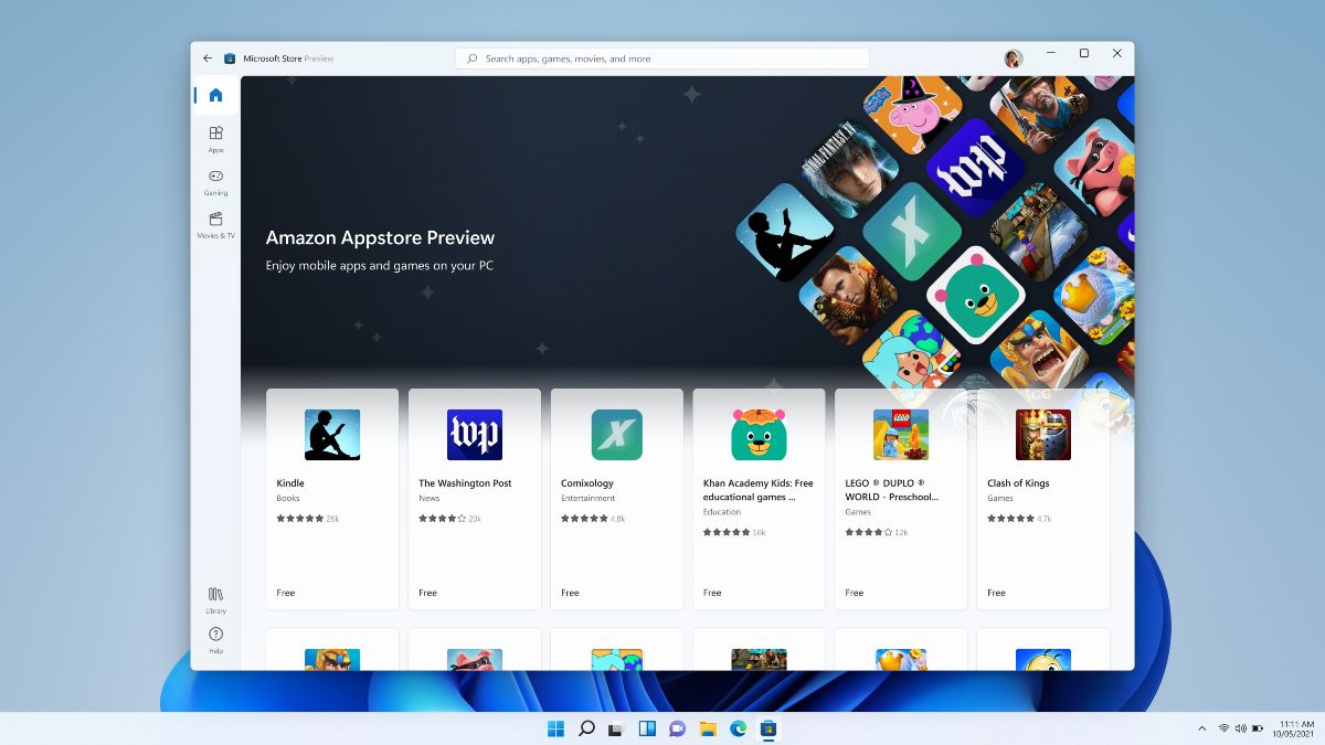 Amazon App obchod s Android aplikaciami vo Windows