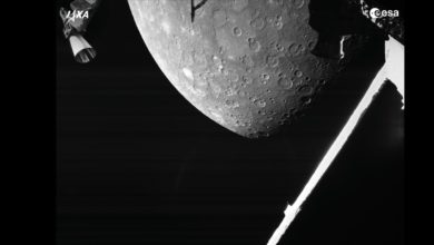 Vesmírna sonda BepiColombo prva fotografia