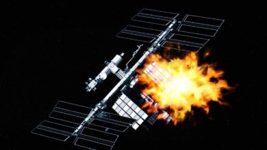 Explozia ISS_vesmirna stanica