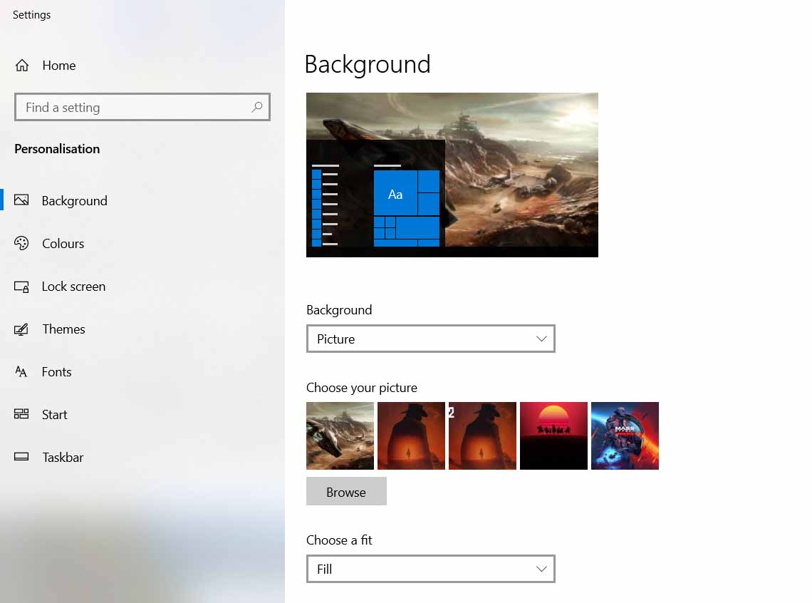 Prispôsobte si Windows 10 so širokou ponukou možnstí