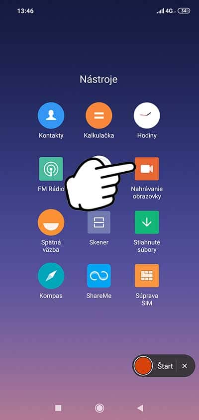 Ako funguje nahrávanie obrazovky Xiaomi?
