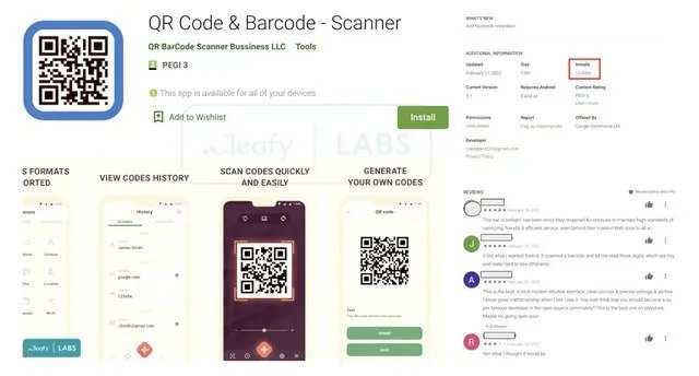 TeaBot v QR Code and Barcode aplikacii