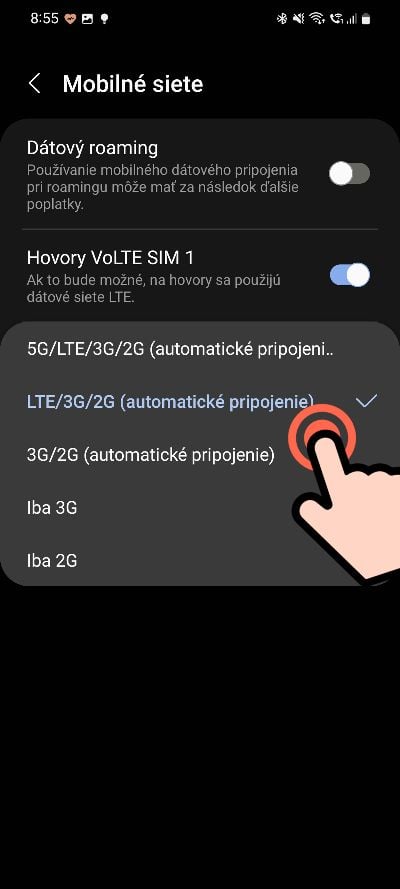 Ako vypnut v Samsungu pripajanie sa k 5G sieti_4